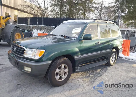 2000 Toyota Land Cruiser z USA, uszkodzony, nr VIN JT3HT05J2Y0080459